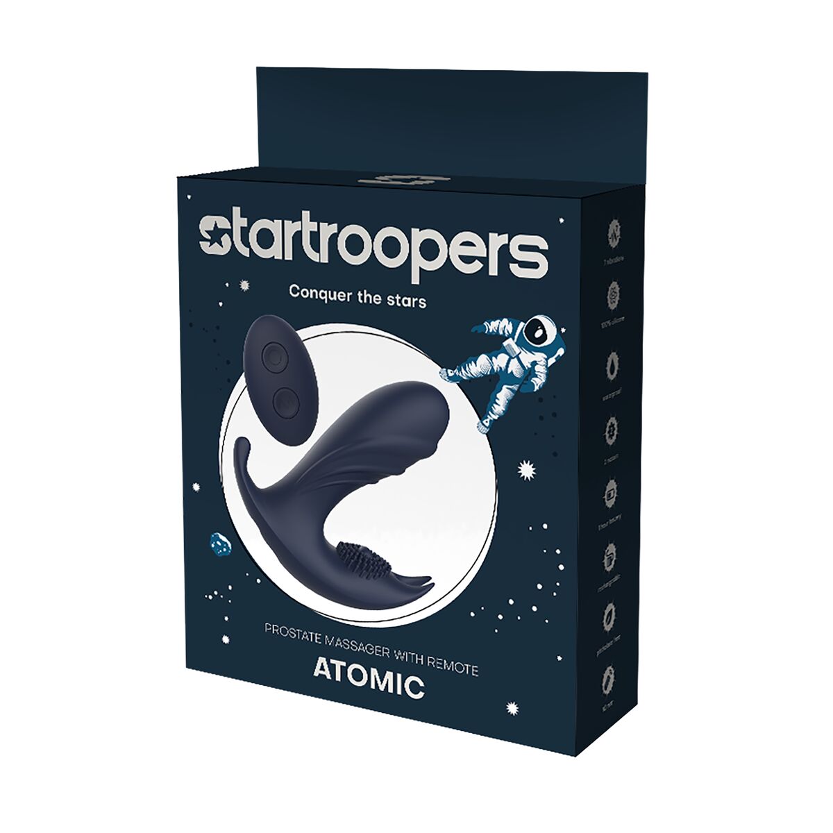 Anální vibrátor Dream Toys STARTROOPERS ATOMIC Modrý